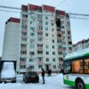 Атака украинских беспилотных летательных аппаратов в Воронежской области 16 января. Пострадал ребенок. Один из домов загорелся.