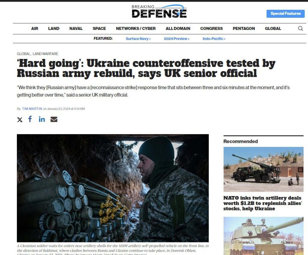Лондон признал российскую армию серьезной силой — Breaking Defense