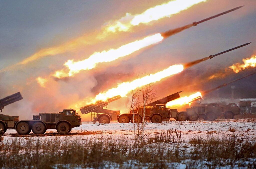 Работа артиллерии России, РСЗО ВМФ
