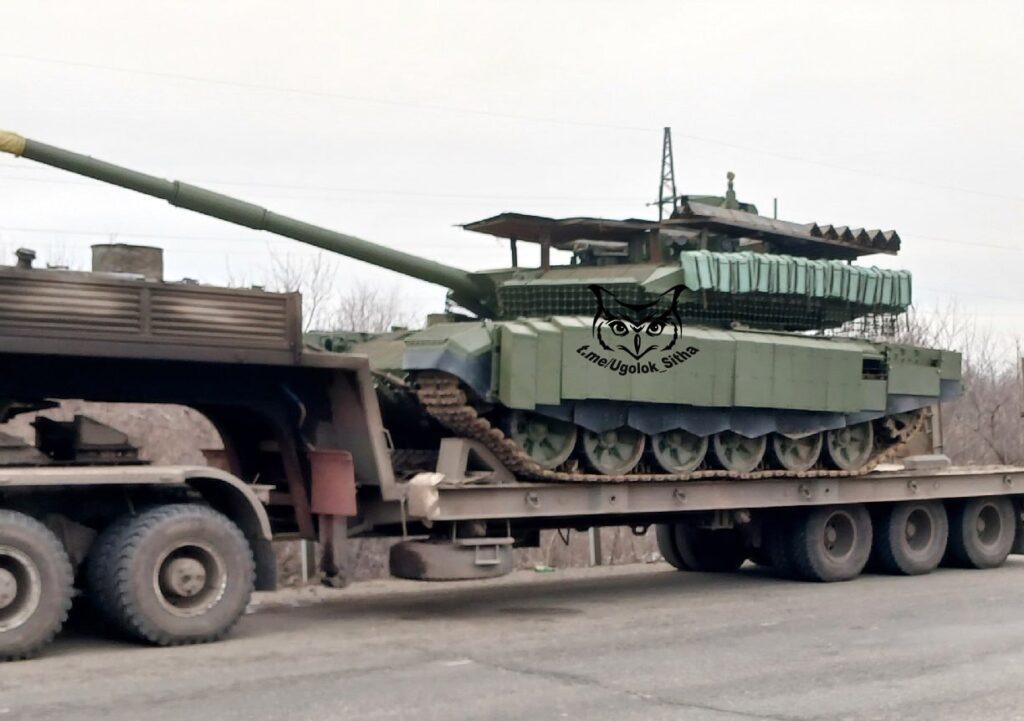 Перевозка Т-90М Прорыв